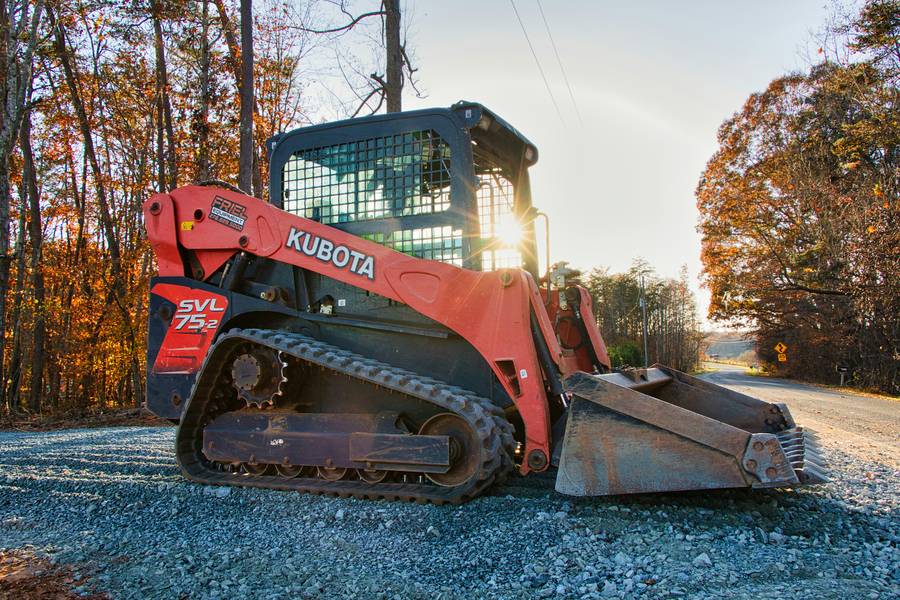 Kubota compact track loader
